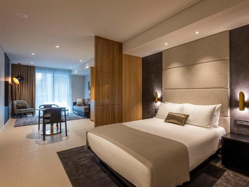 Skye Suites Сідней Екстер'єр фото A bedroom at the hotel